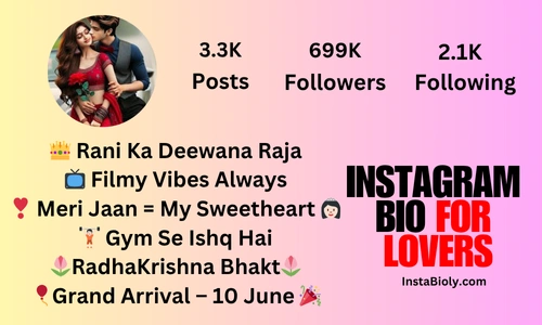 instagram bio for lovers
