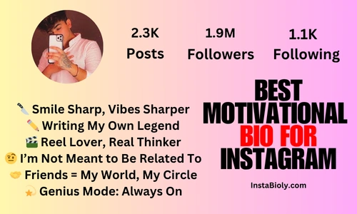 best motivational bio for instagram
