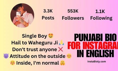 punjabi bio for instagram in english