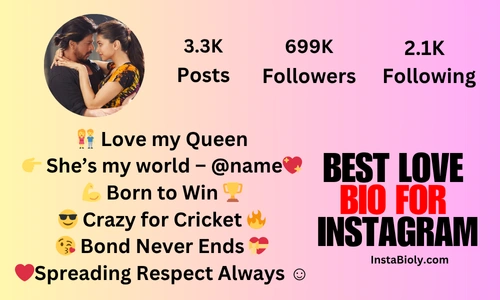 best love bio for instagram