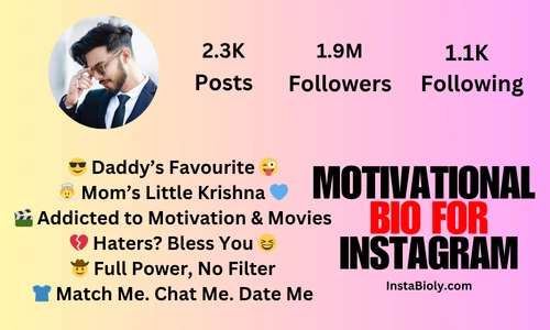 motivational bio for instagram