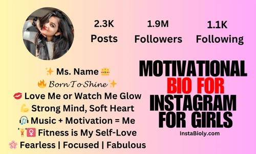 positive quotes motivational bio for instagram for girl