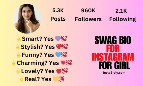 swag attitude bio for instagram for girl