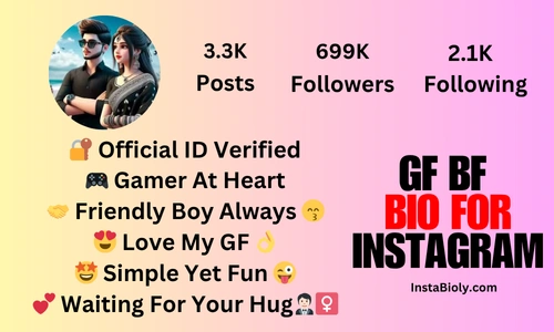 gf bf bio for instagram