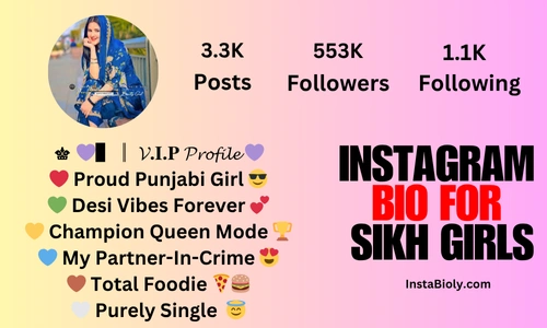 instagram bio for sikh girls