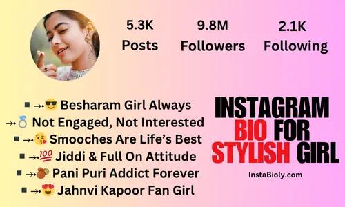 instagram bio style girl attitude