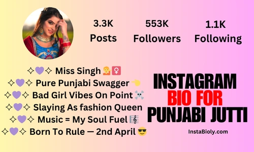 Instagram Bio for Punjabi Jutti
