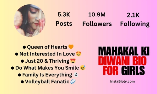 mahakal ki diwani bio for girls