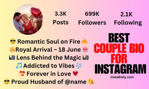 couple bio for instagram half half