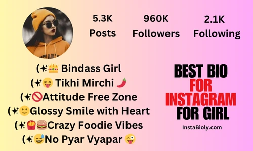 best bio for instagram for girls