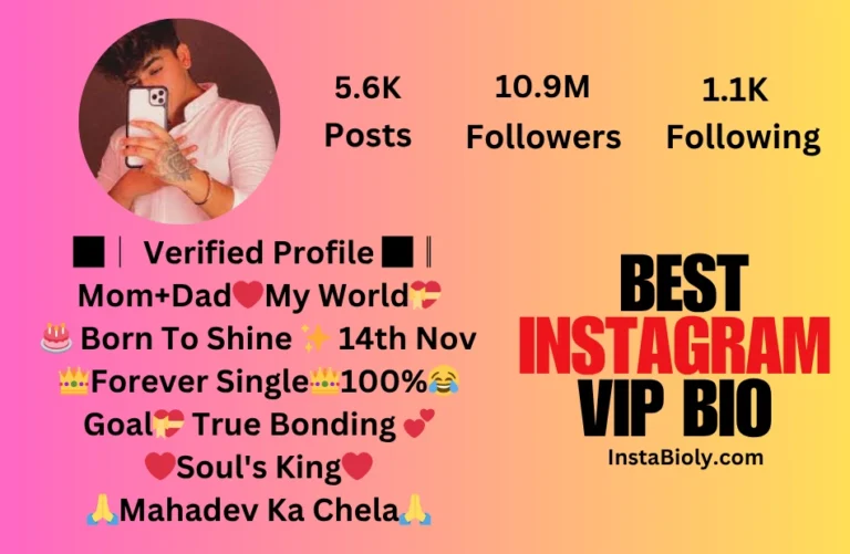 instagram vip bio