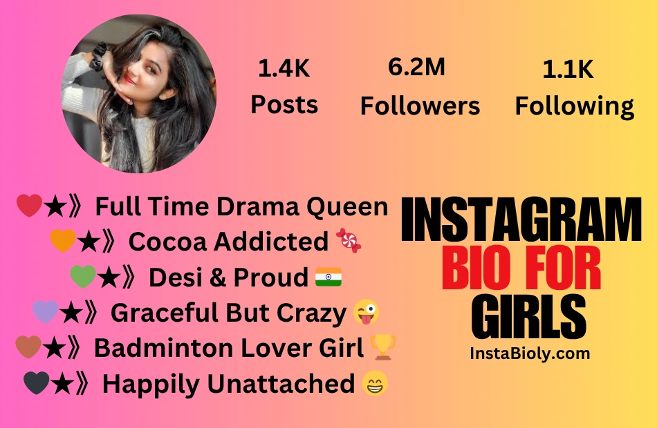 instagram bio for girls