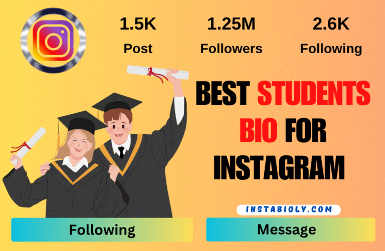 Best Student bio for Instagram for Boys & Girls