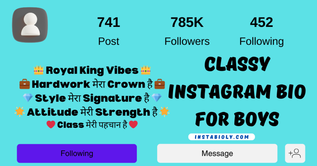 390+ Best Classy Instagram Bio | Unique & Trendy Bios for Boys & Girls 3 classy instagram bio for boys